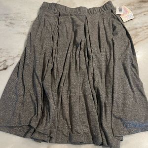 LuLaRoe Gray Madison Skirt -S